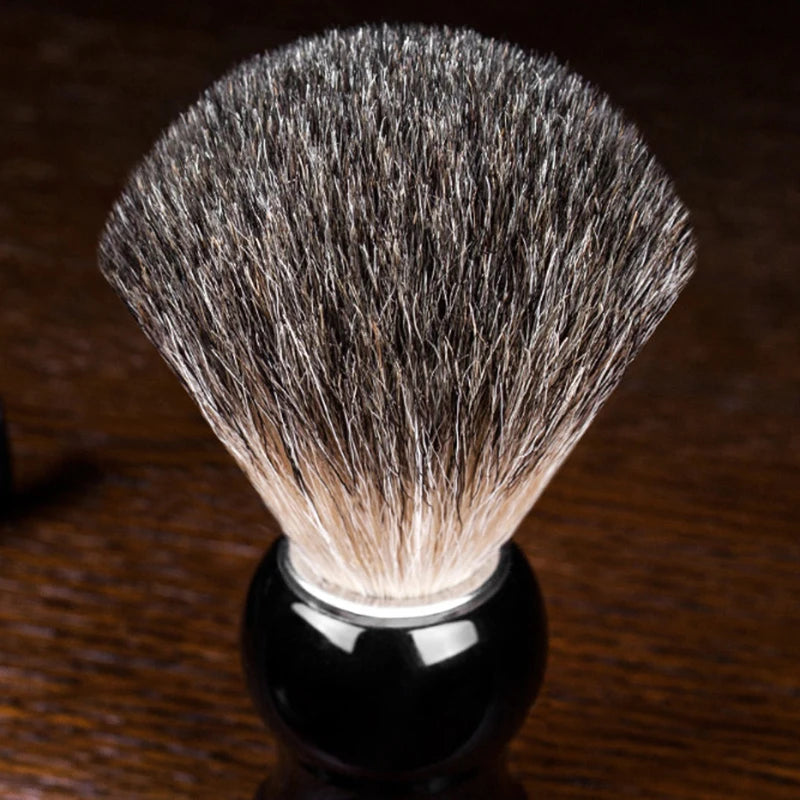 The Luxe Badger Shave Brush