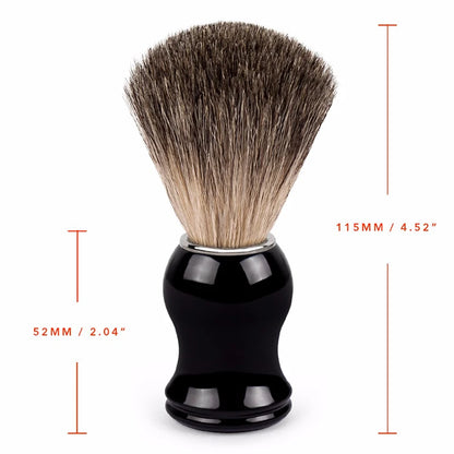 The Luxe Badger Shave Brush