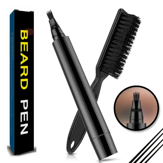 BeardMaster Precision: The 4-in-1 Beard & Brow Pen